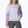 Columbia Fleece Windgates Crew Damen Sweatshirt Sweat lila Größe XS DE 34/36