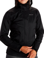 Marmot PreCip Eco wasserdichte Jacke Regenjacke Damen Schwarz Größe  XL DE 42