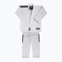 MANTO BJJ Gi Society BJJ Jiu-Jitsu Kimono Größe A0 für Herren/Damen Weiß