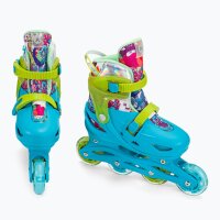 ATTABO Turbojet LED Rollschuhe EU 34-37 für Kinder Inlineskates Roller