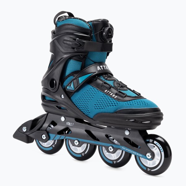 Herren ATTABO OneFoot Rollschuhe blau EU 43 Inline-Skates FitGo-System Roller