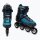 Herren ATTABO OneFoot Rollschuhe blau EU 43 Inline-Skates FitGo-System Roller