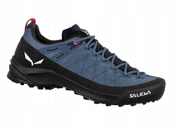 Salewa Wildfire Canvas Damen Wanderschuhe Gr.38 Trekkingschuhe Schuhe Blau