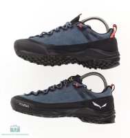Salewa Wildfire Canvas Damen Wanderschuhe Gr.38 Trekkingschuhe Schuhe Blau