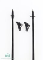 Komperdell Poniente Carbon Nordic Walking Stöcke Größe 120 cm Trekkingstöcke