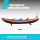 AQUASTIC Touring P300 Pneumatisches Kajak Unisex Aufblasbar 382x108 cm