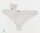 Roxy Love The Baja Damen Bikinihose Badehose Swimwear Gr. L 40 Weiß