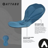ATTABO Ryst 2in1 Herren Radlerhosen Radhose Fahrradhose...