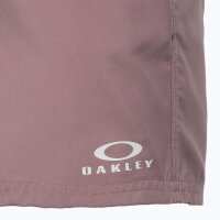 Oakley Clear Lake 16" Herren Badeshorts Schwimmhose  toadstool/rose Größe S