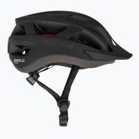 ATTABO Viper Fahrradhelm In-Mold MTB Fahrrad Helm Schwarz Größe M | 54-59 cm