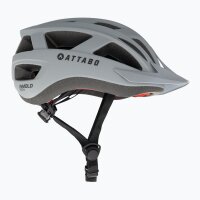 ATTABO Viper Fahrradhelm In-Mold MTB Fahrrad Helm Grau Größe M 54-59 cm Radhelm