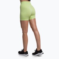 Gymshark Vital Seamless Leggings Tights Damen Shorts Neongelb Gr.S 36