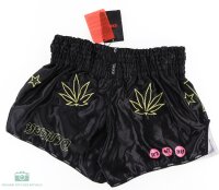 YOKKAO Muay Thai Trainingsshorts Kickboxen Schwarz Gr.L...