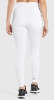 Gymshark Pulse Mesh Leggings Sportleggings Weiß Gr....