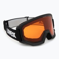 UVEX Athletic LGL Skibrille Snowboardbrille Schwarz...