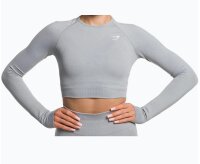 Gymshark Vital Seamless Crop Top Damen Fitness Longsleeve...