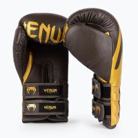 Venum Reverso Boxhandschuhe Sparring Handschuhe Braun Gold Gr. 10 oz Bag