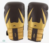 Venum Reverso Boxhandschuhe Sparring Handschuhe Braun Gold Gr. 10 oz Bag