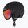 UVEX Wanted Visor Skihelm mit Visier Snowboardhelm Schwarz Gr. L 58-61 cm