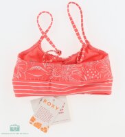Roxy Sunkissed Coral Mädchen Bikini-Oberteil Bikinishirt Swim Top 6 Jahre Orange