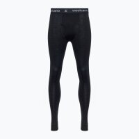 Woolcano 100% Merino Wolle Herren Thermo-Unterwäsche Set Shirt und Leggings Gr.S