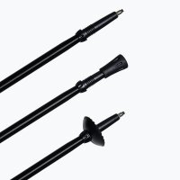 KADVA Trekkingstöcke Wanderstöcke Rot Verstellbar 65-135 cm | 1 Paar + Zubehör