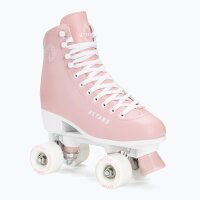 Damen Classic Roller Rollschuhe ATTABO Puderrosa Quad...