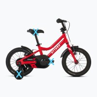 ATTABO Knack 14 Zoll Kinderfahrrad rot Fahrrad für...