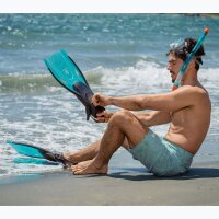 Schnorchelset AQUASTIC Tauchbrille Schnorchel...
