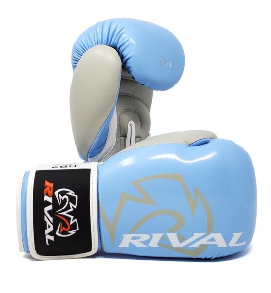 Rival RB7 Fitness Plus Boxhandschuhe Light Blue Unisex Gr. S Trainingshandschuhe
