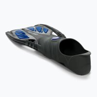 AQUA SPEED Inox Schwimmflossen Taucherflossen grau-blau Gr. 44-45 Erwachsene