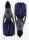 AQUA SPEED Inox Schwimmflossen Taucherflossen grau-blau Gr. 44-45 Erwachsene