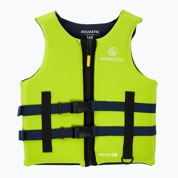 AQUASTIC Youth 50N Kinder Schwimmweste Rettungsweste SUP Kajak Gr.116 | bis 25kg