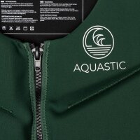 AQUASTIC Herren Auftriebsweste Schwimmhilfe Schwimmweste Grün Gr.L | max 95 kg