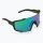 Scott Shield Sonnenbrille Fahrradbrille Matte Olive Green Sportbrille UV-Schutz