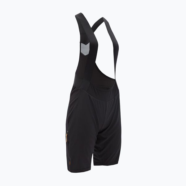 Silvini Larrea Radhose Damen Bib Shorts mit Trägern Trägerhose schwarz Gr.XL 42
