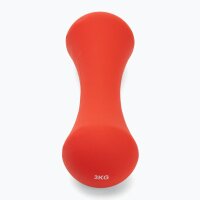 XTREXO Neopren Hantel 3 kg rot | Hantel für...