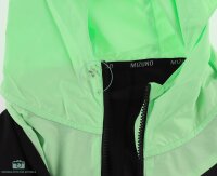 Mizuno Release Hooded Jacke Herren Tennisjacke Kapuzenjacke grün schwarz Gr. M
