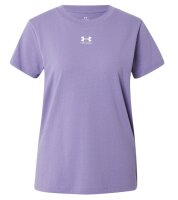 Under Armour Rival Core SS T-Shirt Damen Lila Gr. XL DE...