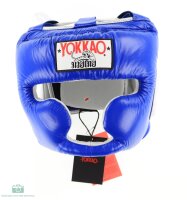 YOKKAO Matrix Boxhelm Kopfschutz Training Head Guard Herren blau Gr. L