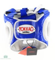 YOKKAO Matrix Boxhelm Kopfschutz Training Head Guard Herren blau Gr. L