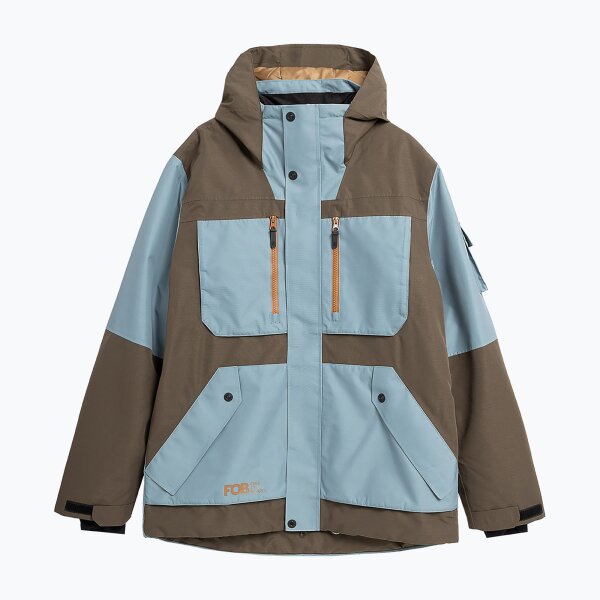 4F Snowboardjacke Herren Skijacke Winterjacke Dermizax 20.000 mm Größe L