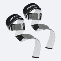 RDX W1 Zughilfe Krafttraining Lifting Straps Camo Grau...