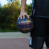 OneTeam OneGlow Basketball Holographisch Größe 7 Leuchtend Indoor Outdoor