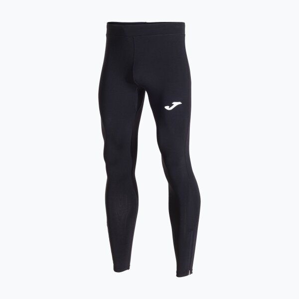 Joma Record Leggings Tights Herren Gr. S Laufhose mit Flatlock Schwarz
